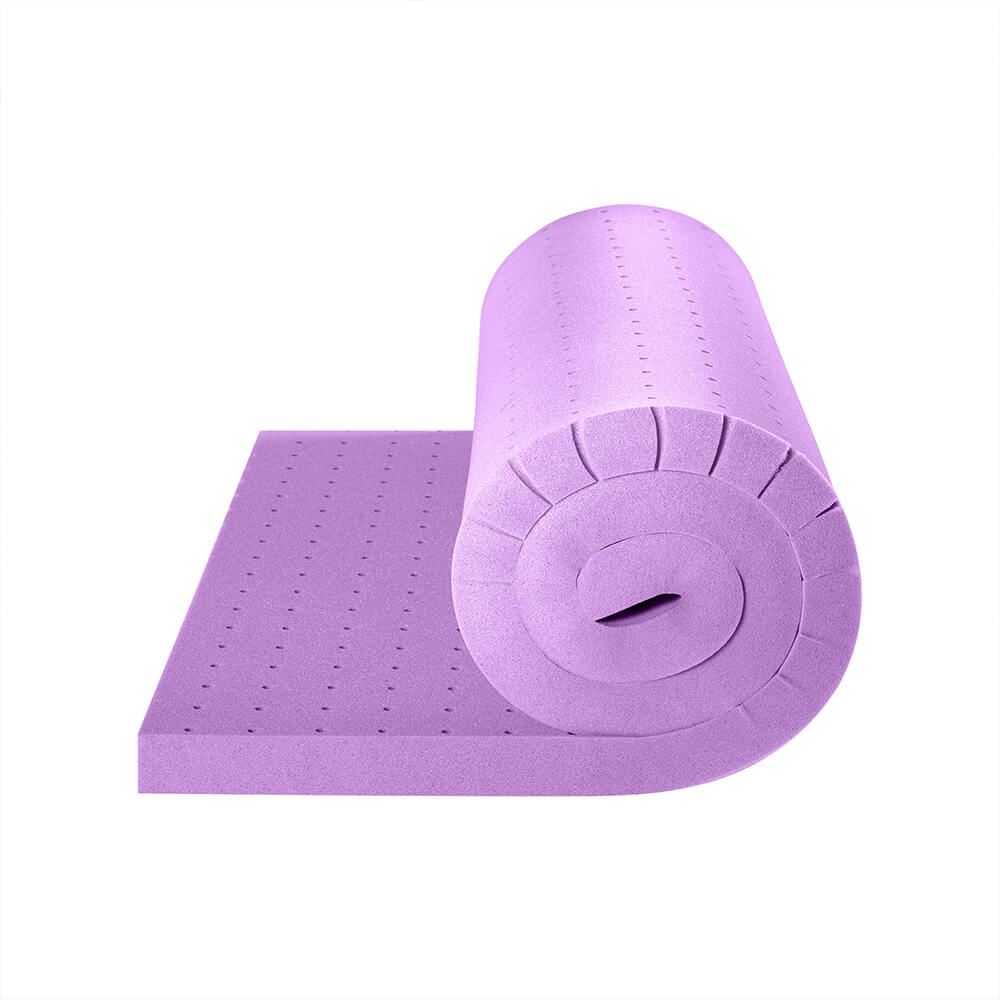 soft mattress topper easy to roll and package