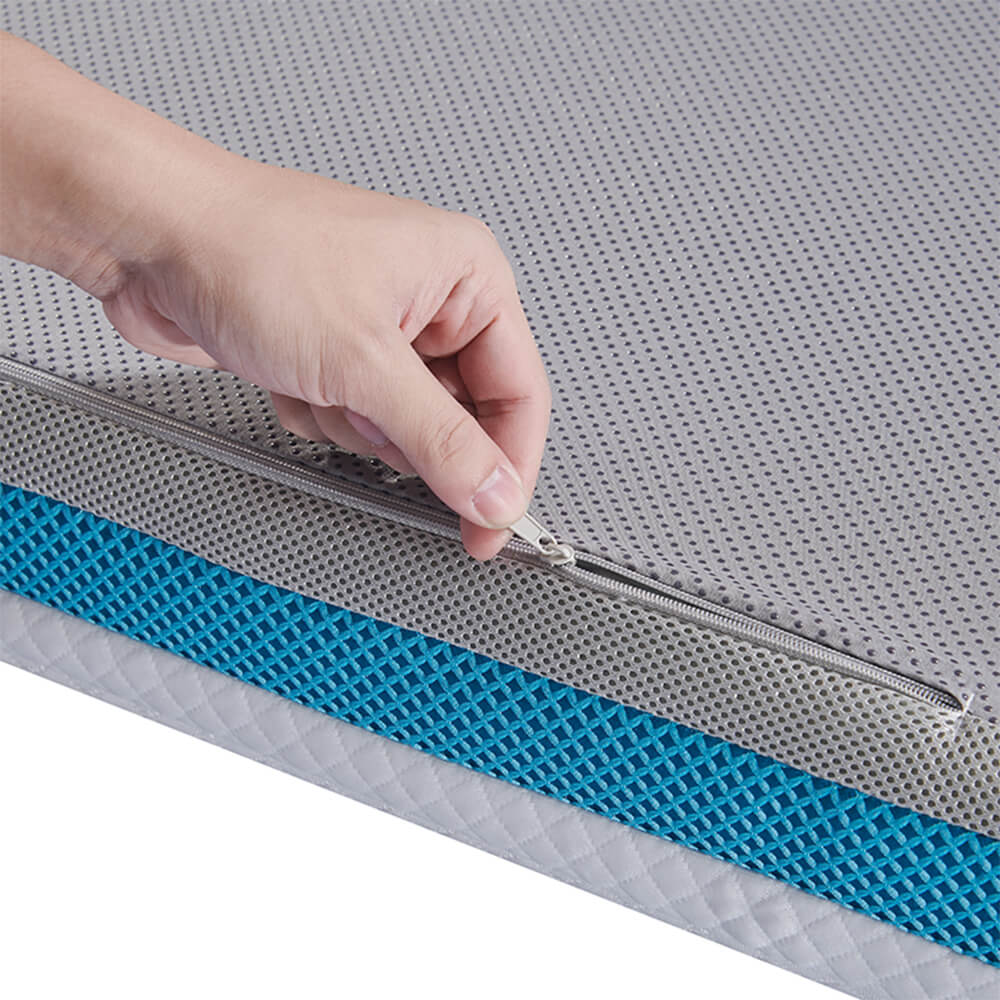 trifold mattress with mesh bottom