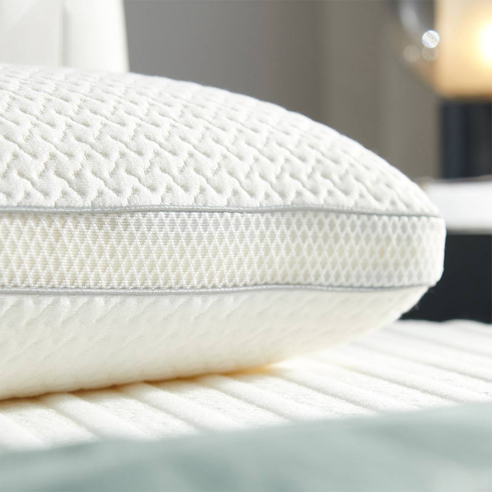 memory foam pillow cooling & ventilated