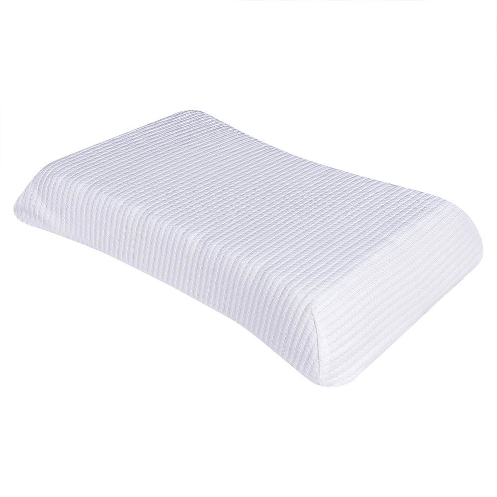 Cooling Cervical Pillow, Comfortable Orthopedic Memory Foam Pillow for Side Back Stomach Sleeper, Bed Pillows with Gel Layer Provides Coolness